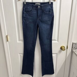 Democracy “Ab” Technology Bootcut Jeans Womens 4 Dark Blue Denim